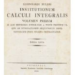 Mathematik - - Euler, Leonhard.