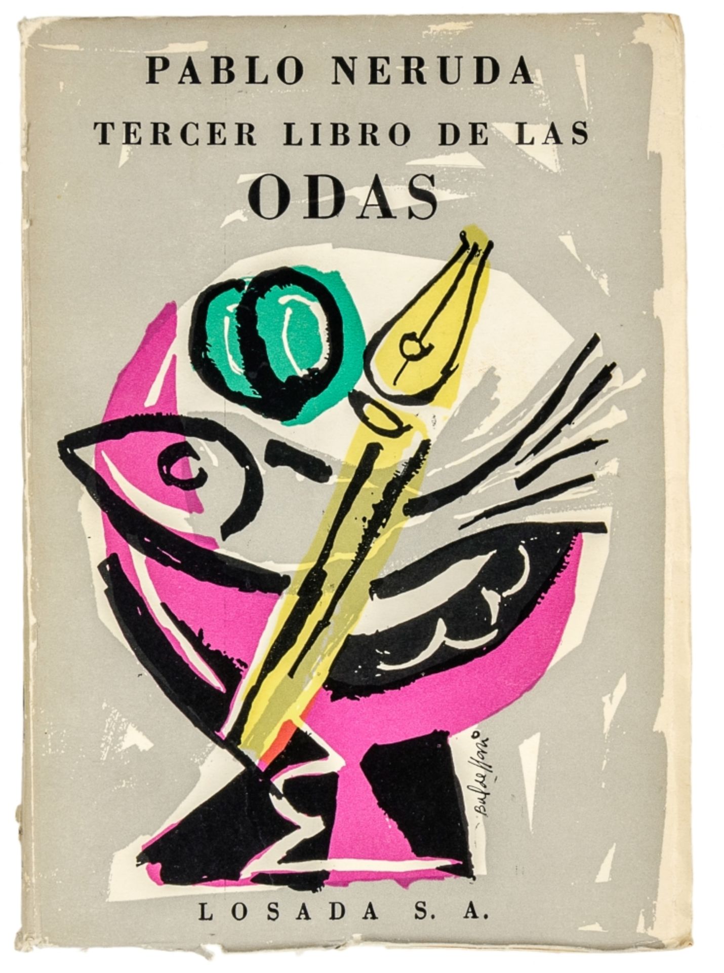 Neruda, Pablo. Tercer libro de las