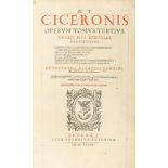 Cicero, Marcus Tullius. Opera omnia