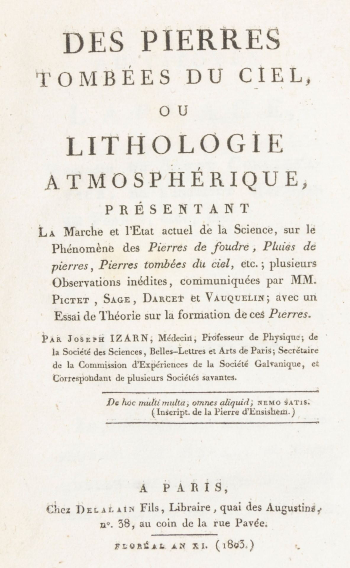 Astronomie - - Izarn, Joseph. Des