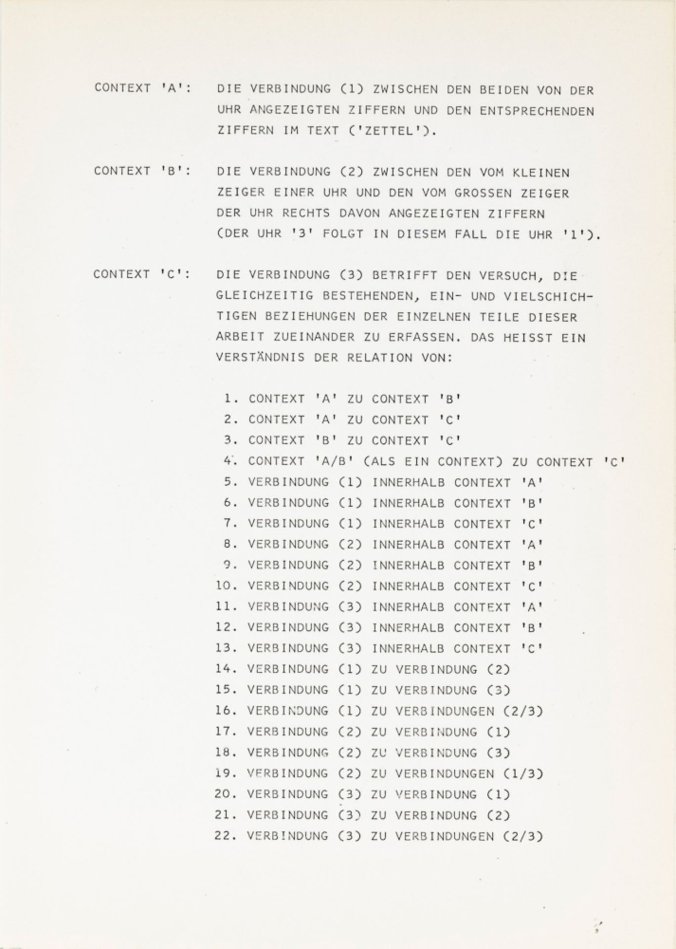 Kosuth, Joseph. Zettel 1-3. Köln, Paul - Image 3 of 3