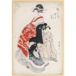 Japanische Holzschnitte - - Utamaro,