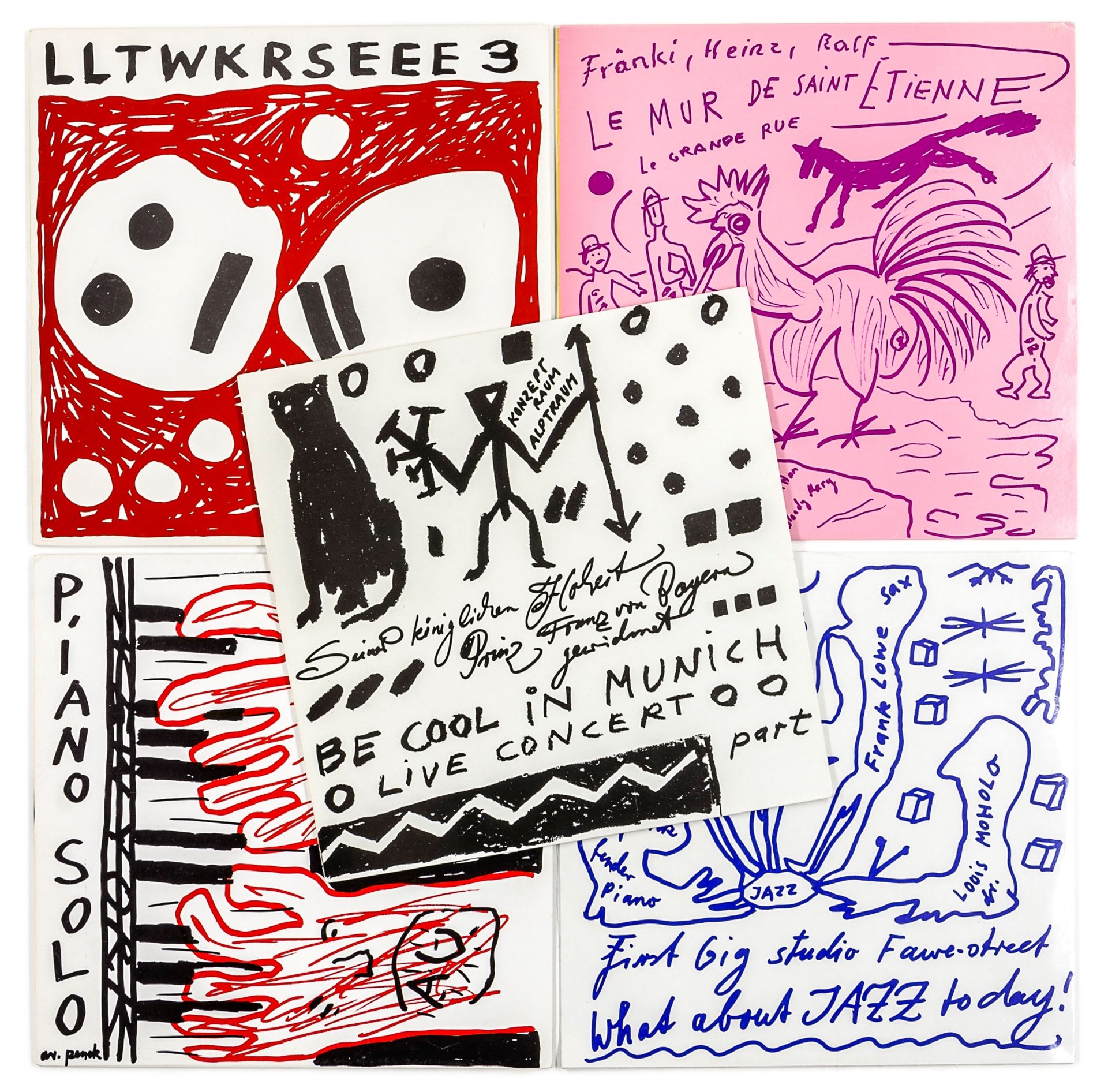 Penck, A.R. Sammlung von 9 - Bild 3 aus 3