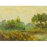 Rip, Willem Cornelis. Landschaft. Öl