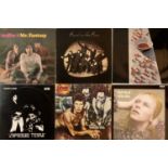 Classic Rock - LPs inc David Bowie/ Traffic/ Denny Laine etc