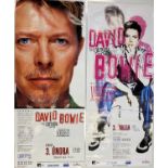 DAVID BOWIE POSTERS INC OUTSIDE CONCERT