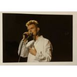 DAVID BOWIE EARTHLING TOUR SCRAPBOOK WITH ORIGINAL PHOTOS