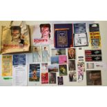 DAVID BOWIE 90S AND 00S FLYERS AND PROMOTIONAL ITEMS