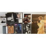 DAVID BOWIE CONCERT PHOTOS / SCRAPBOOKS ETC