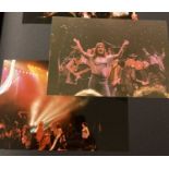 MICK RONSON MEMORIAL CONCERT SCRAPBOOK WITH ORIGINAL PHOTOS