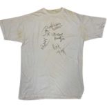 DAVID BOWIE SOUND + VISION TOUR SIGNED T-SHIRT