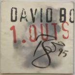 DAVID BOWIE SIGNED OUTSIDE BOOKLET