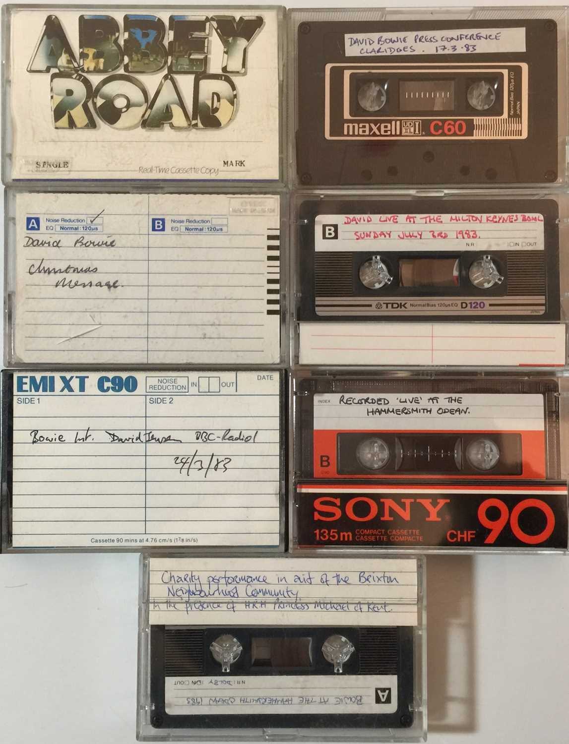 David Bowie - Cassette Collection Including Abbey Road Studio Demo