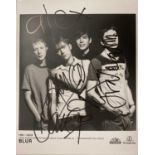 BLUR SIGNED PHOTO