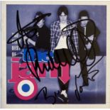 THE JAM - SIGNED CD INNER