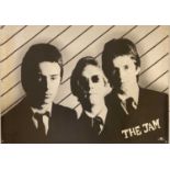 THE JAM - JAPANESE ISSUE POLYDOR PROMO POSTER