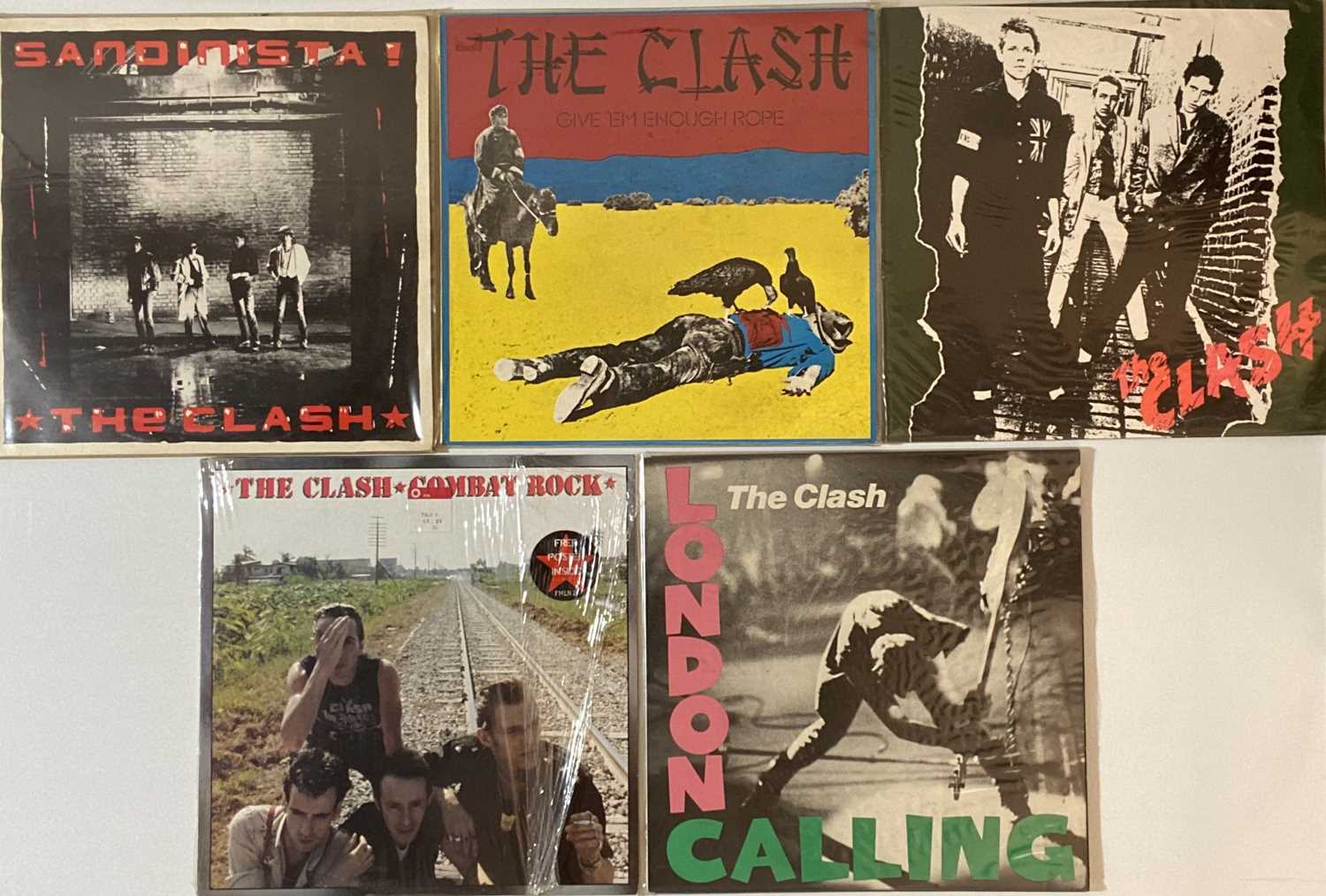 THE CLASH - LPs