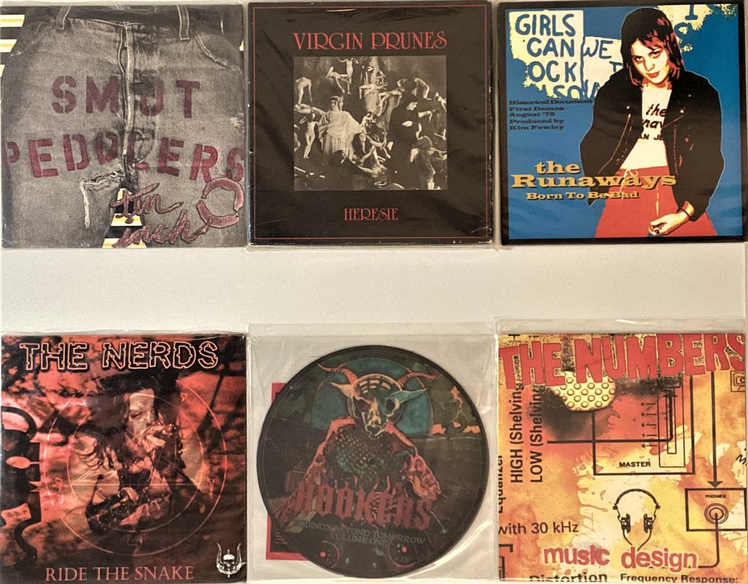 ALT/PUNK/HARDCORE/GARAGE/INDIE - 12"/SHAPED & PIC DISC 7"/10"