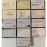 PULP - PROMO & DEMO CASSETTES ROUGH TRADE ARCHIVE