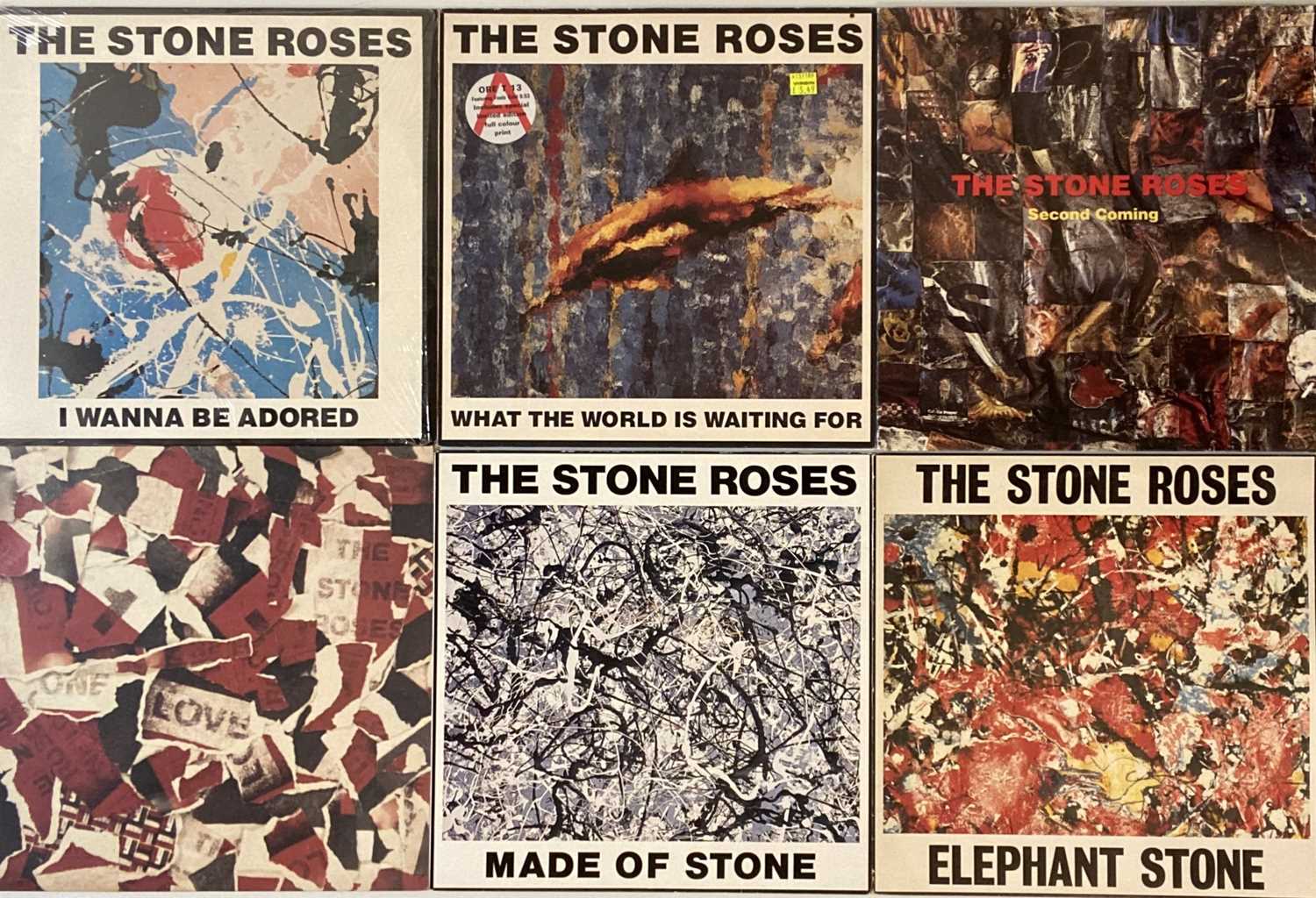 THE STONE ROSES - LP & 12" PACK