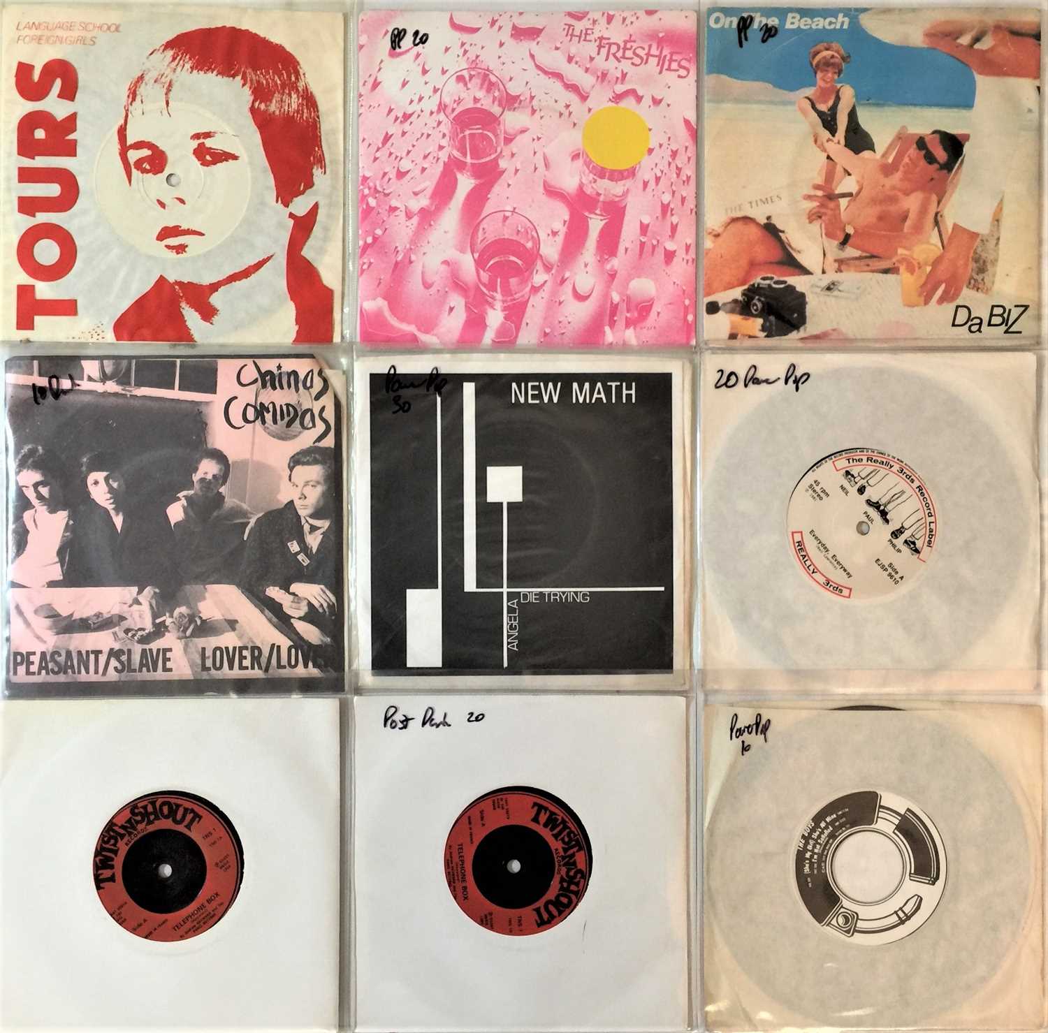 POST PUNK/POWER POP/NEW WAVE - 7"