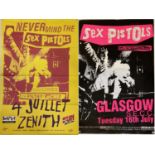 SEX PISTOLS FILTHY LUCRE 1996 BILLBOARD POSTERS