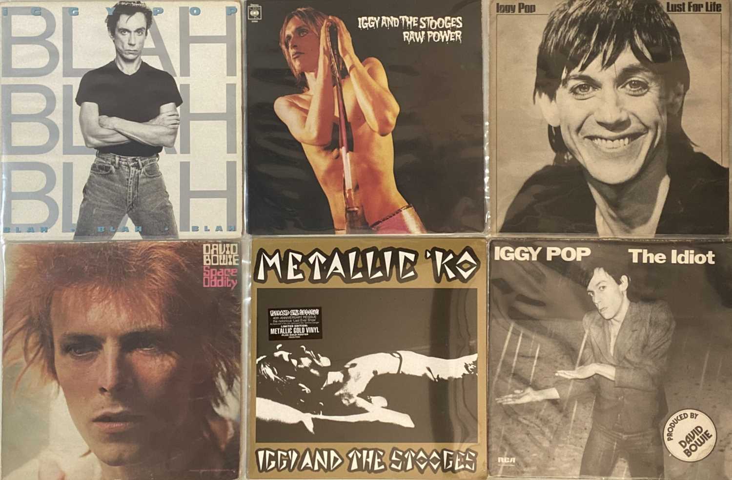 Iggy Pop/ David Bowie - LPs