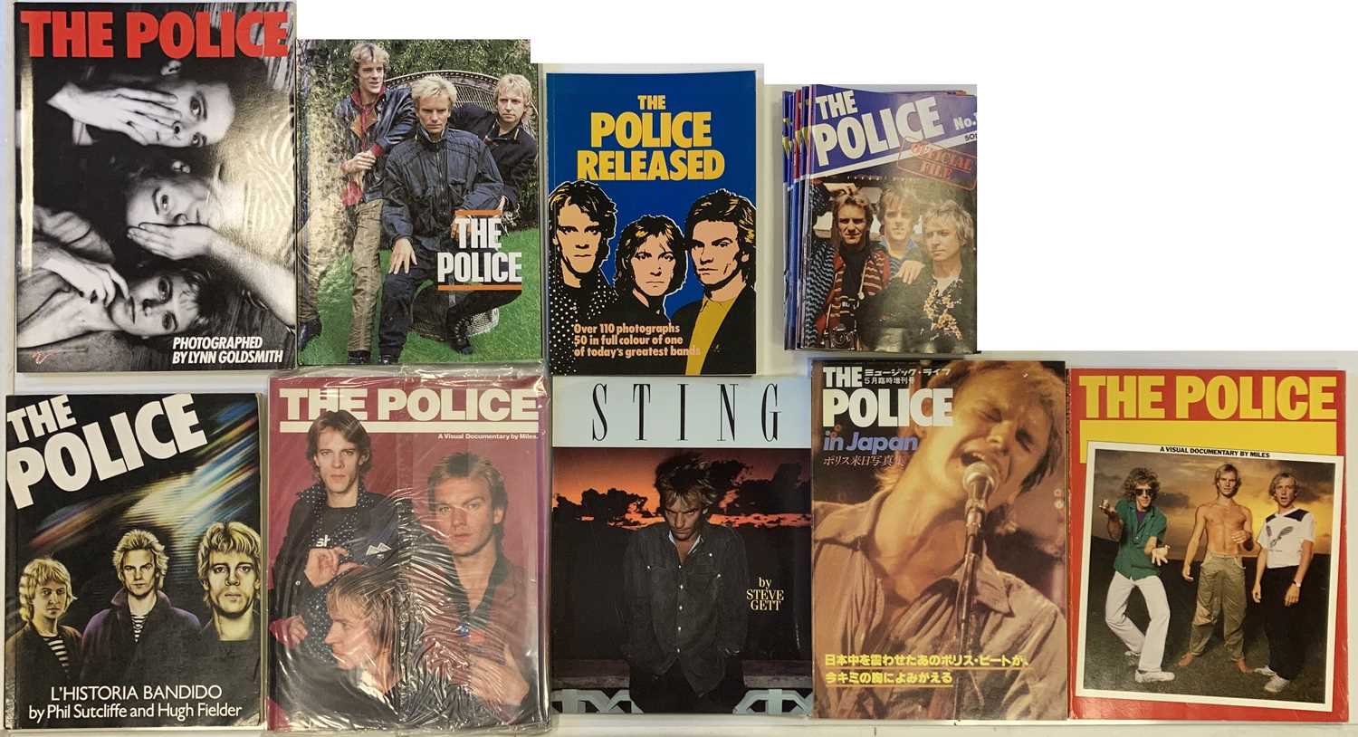 THE POLICE - BOOKS / PROGRAMMES / SONGBOOKS - Image 3 of 4