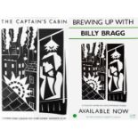 BILLY BRAGG POSTERS AND STICKERS -