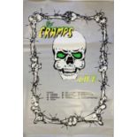 METAL / HARD ROCK POSTERS - CURE/CRAMPS AND MORE
