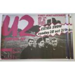 U2 BRUSSELS TOUR POSTER - TEN COPIES OF