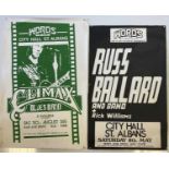 CLIMAX BLUES BAND / RUSS BALLARD POSTERS