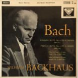 Wilhelm Backhaus - Bach Recital LP (Original UK ED1 Decca Stereo Recording - SXL 2205)