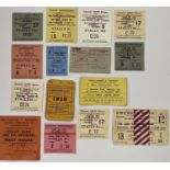 `1950/60s JAZZ TICKETS INC LOUIS ARMSTRONG