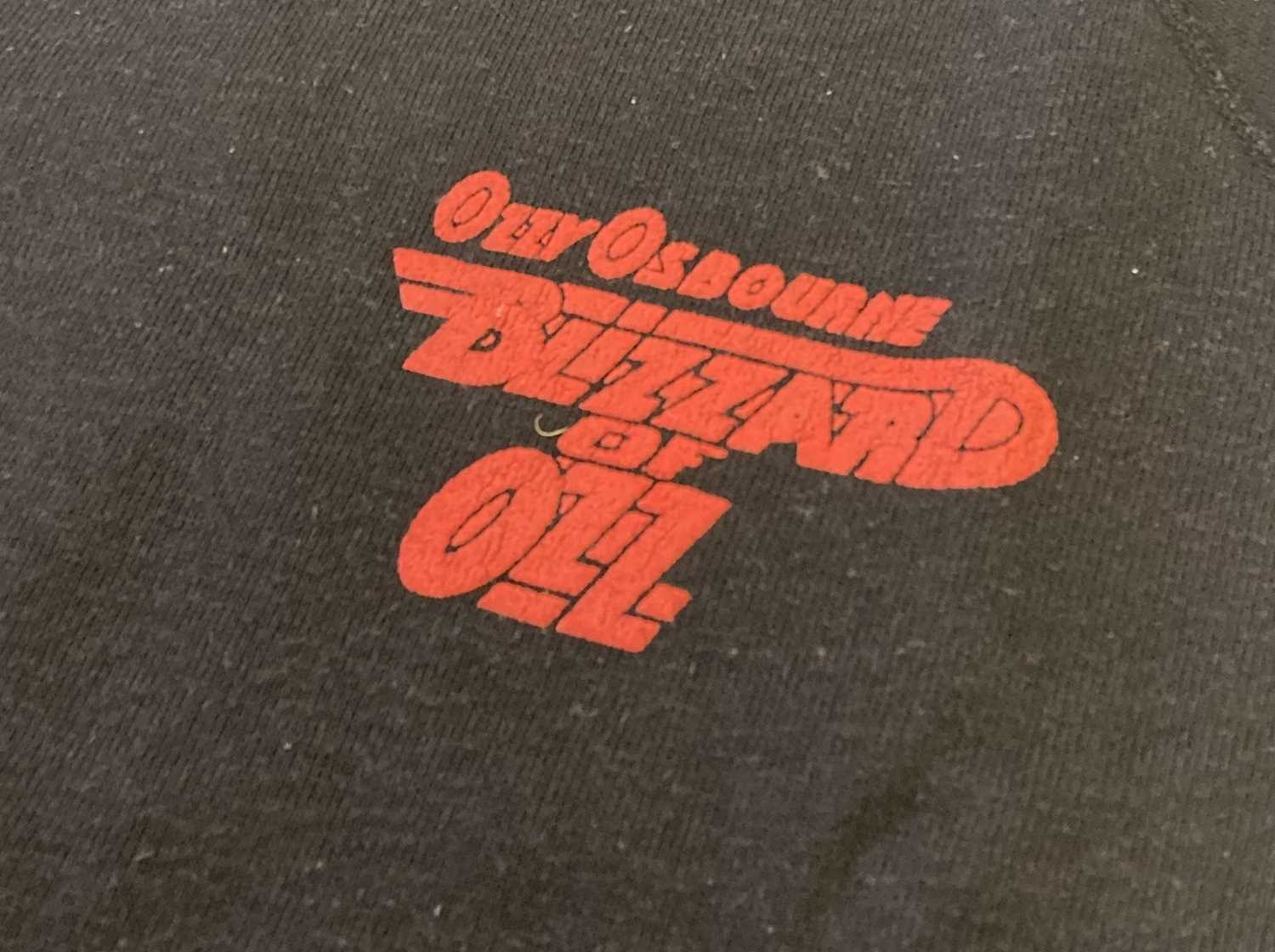 1980S OZZY OSBOURNE TOUR CLOTHING - Image 3 of 5