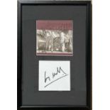 U2 SIGNED CD DISPLAY