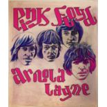 PINK FLOYD HAND PAINTED POSTER