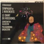 Constantin Silvestri - Stravinsky Symphony In Three Movements LP (Original UK HMV Stereo Recording