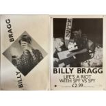 BILLY BRAGG BARNEY BUBBLES POSTERS