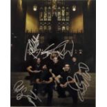 METALLICA AND ANTHRAX SIGNED PHOTOGRAPHS