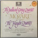 THE JULLIARD STRING QUARTET - MOZART THE 'HAYDN' QUARTETS (UK COLUMBIA STEREO EDITION BOX SET - SAX