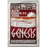 GENESIS FRIARS AYLESBURY POSTER