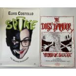 PUNK AND INDIE POSTERS - THE DAMNED / ELVIS COSTELLO