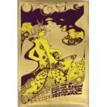 HAPSHASH AND THE COLOURED COAT POSTER - UFO COMING - ARTHUR BROWN / SOFT MACHINE