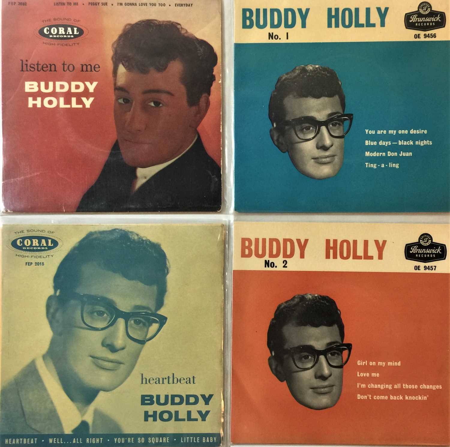 Buddy Holly - 7" UK EP Rarities