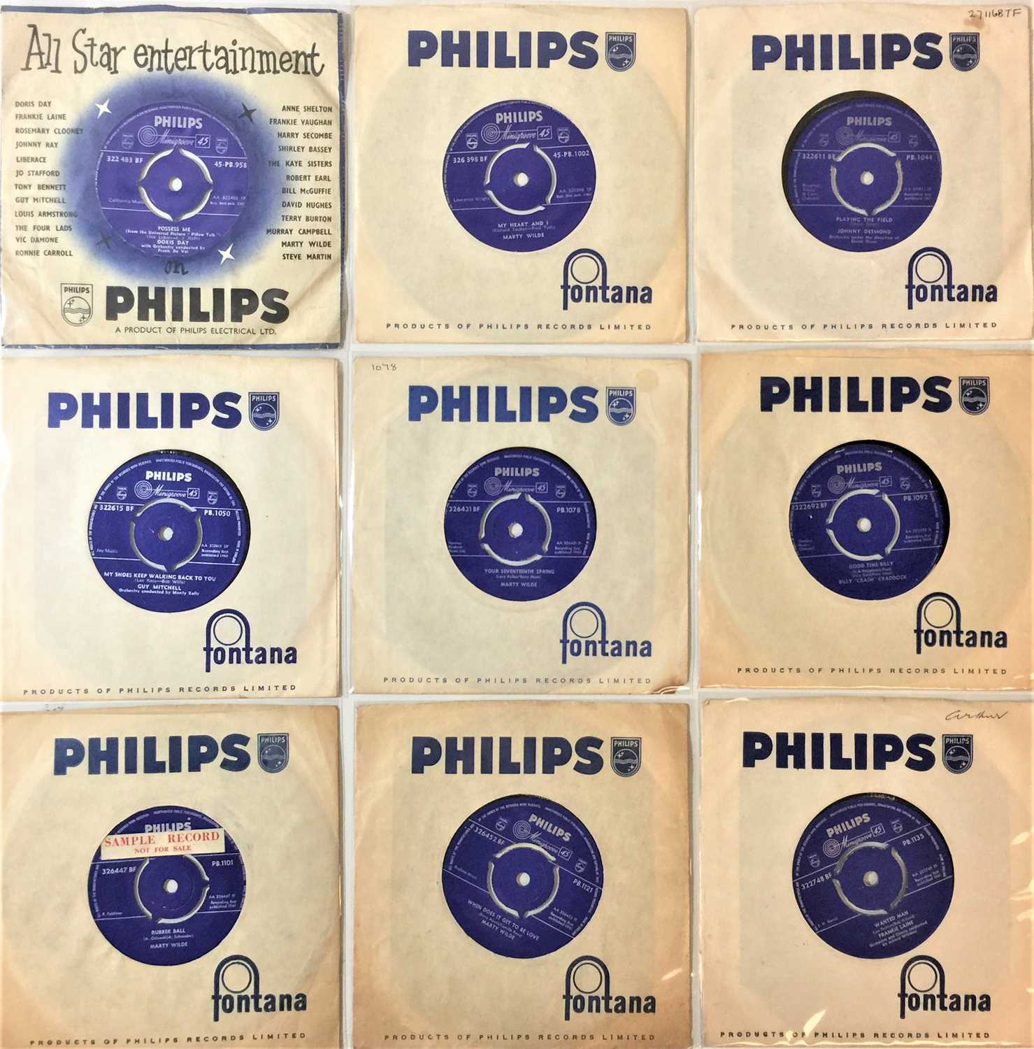 PHILIPS 7" COLLECTION - 1958 TO 1961 - Image 4 of 5