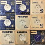 PHILIPS - 7" COLLECTION (LATE 50s/60s - MANY DEMOS/PROMOS/SAMPLES)