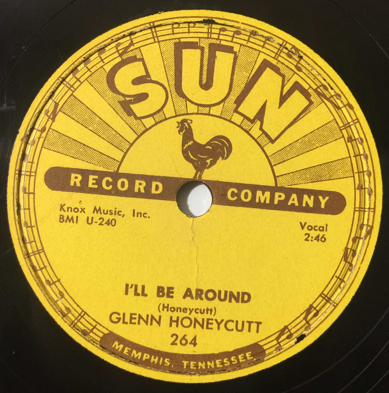 Glenn Honeycutt - I'll Be Around 78 (SUN 264) - Image 2 of 3