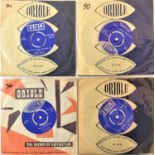 ORIOLE RECORDS - UK 7" - BLUE LABEL RARITIES.