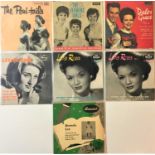 50s/60s EPs - SOLO FEMALE/FEMALE GROUP RARITIES
